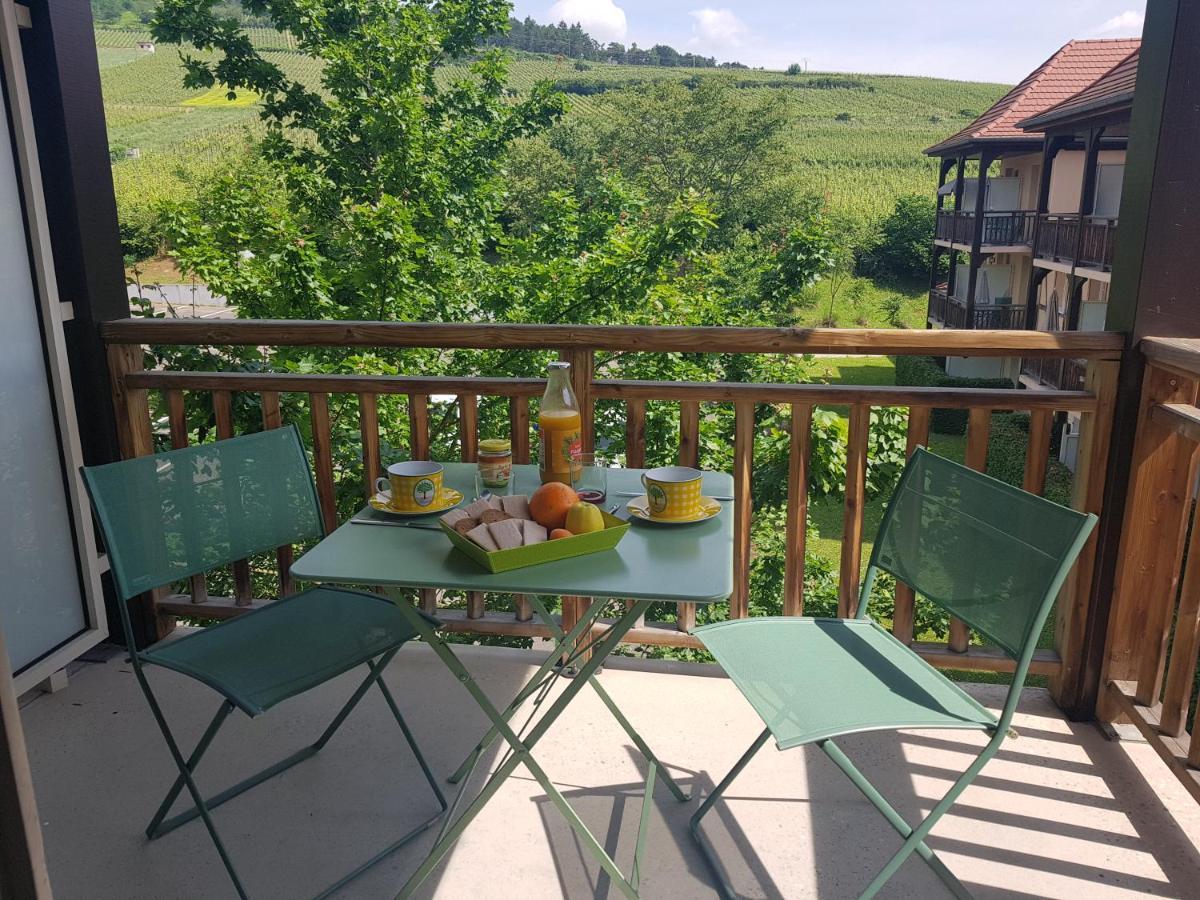 Ferienwohnung Le Petit Nid Bergheim Exterior foto